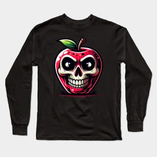 Apple the skull Long Sleeve T-Shirt